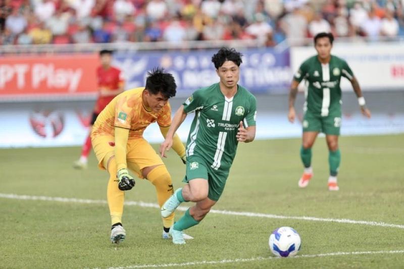 Trận play-off giành vé V-League: Màn tái ngộ buồn vui lẫn lộn của những người hùng Thường Châu- Ảnh 1. Trận play-off giành vé V-League: Màn tái ngộ buồn vui lẫn lộn của những người hùng Thường Châu- Ảnh 1.