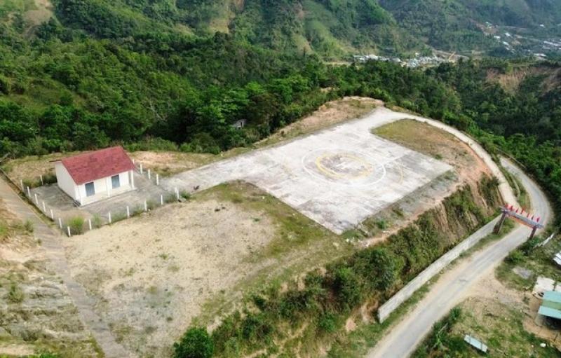 TP.Đà Nẵng xây nhiều bãi đáp trực thăng ở miền núi- Ảnh 2. TP.Đà Nẵng xây nhiều bãi đáp trực thăng ở miền núi- Ảnh 2.