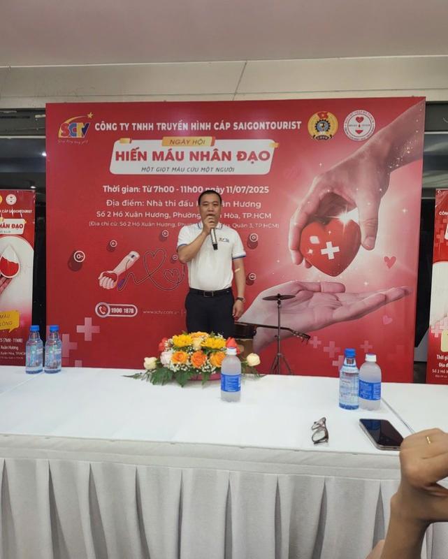Ngày hội hiến máu nhân đạo SCTV 2025: Hàng ngàn đơn vị máu trao hy vọng sống- Ảnh 1. Ngày hội hiến máu nhân đạo SCTV 2025: Hàng ngàn đơn vị máu trao hy vọng sống- Ảnh 1.