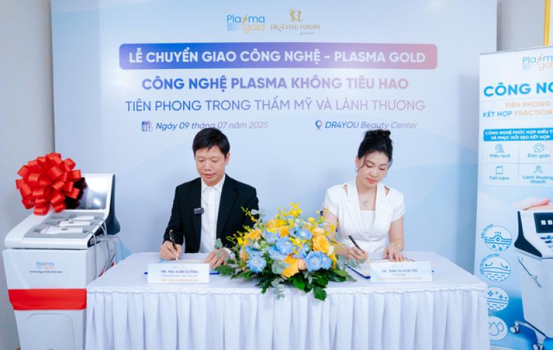 Plasma Gold x Dr4you: Khẳng định bước tiến trong thẩm mỹ nội khoa tại Việt Nam - Ảnh 1.