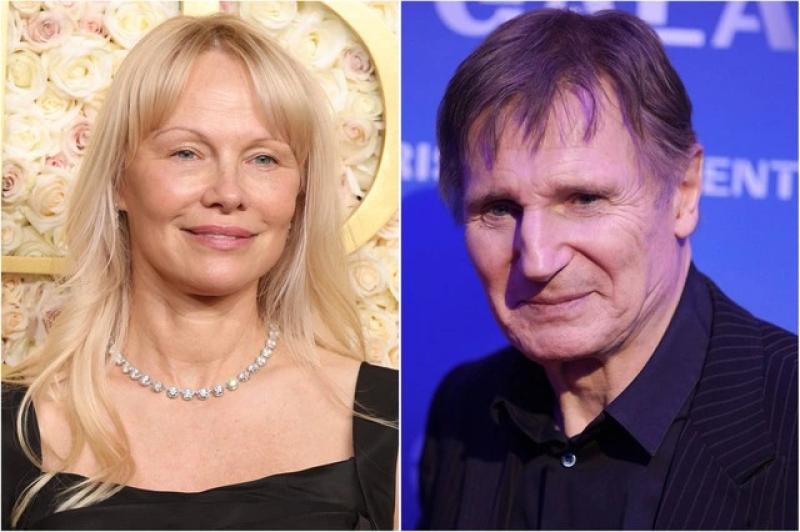 Liam Neeson 'say đắm' mỹ nhân Pamela Anderson khi đóng phim chung - Ảnh 3.