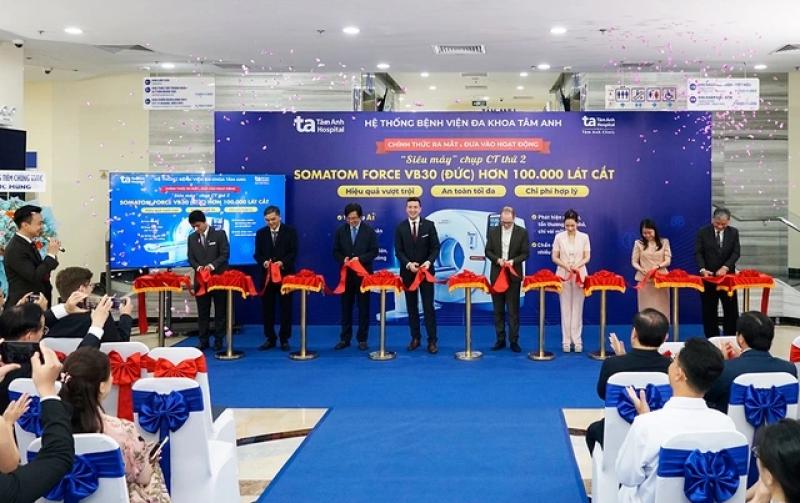 Bệnh viện Tâm Anh vận hành ‘siêu máy CT’ chào đón ‘siêu đô thị’ TP.HCM - Ảnh 1. Bệnh viện Tâm Anh vận hành ‘siêu máy CT’ chào đón ‘siêu đô thị’ TP.HCM - Ảnh 1.