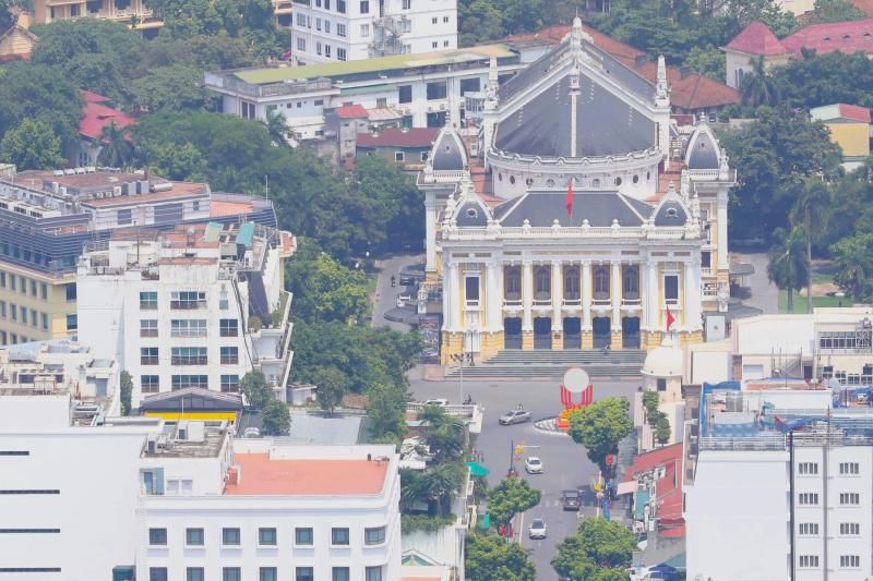 Trung tâm Hà Nội đặc biệt, nhìn từ trực thăng quân sự- Ảnh 3. Trung tâm Hà Nội đặc biệt, nhìn từ trực thăng quân sự- Ảnh 3.