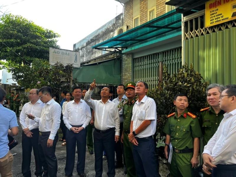 Công an TP.HCM thông tin chính thức vụ cháy 8 người tử vong- Ảnh 1. Công an TP.HCM thông tin chính thức vụ cháy 8 người tử vong- Ảnh 1.