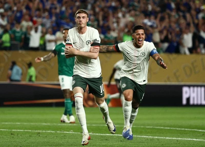 ‘Tiểu Messi’ ghi siêu phẩm, Palmeiras vẫn nhường vé bán kết cho Chelsea: Vì Palmer quá hay- Ảnh 2. ‘Tiểu Messi’ ghi siêu phẩm, Palmeiras vẫn nhường vé bán kết cho Chelsea: Vì Palmer quá hay- Ảnh 2.