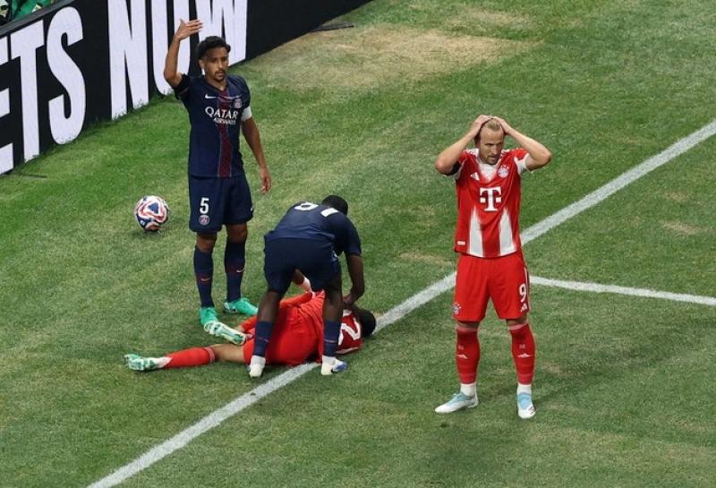 Musiala chấn thương kinh hoàng, Bayern Munich thua cực đau dù PSG bị tận 2 thẻ đỏ- Ảnh 7. Musiala chấn thương kinh hoàng, Bayern Munich thua cực đau dù PSG bị tận 2 thẻ đỏ- Ảnh 7.