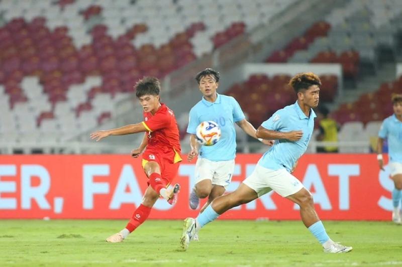 U.23 Việt Nam vào bán kết nhưng chưa thể mừng: Phải chỉnh nhiều mới thắng được Philippines- Ảnh 1. U.23 Việt Nam vào bán kết nhưng chưa thể mừng: Phải chỉnh nhiều mới thắng được Philippines- Ảnh 1.