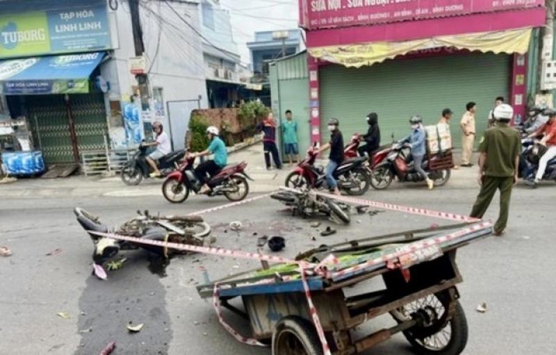 Va chạm với xe lôi tự chế ở phường đông dân nhất TP.HCM, 1 người tử vong- Ảnh 1. Va chạm với xe lôi tự chế ở phường đông dân nhất TP.HCM, 1 người tử vong- Ảnh 1.
