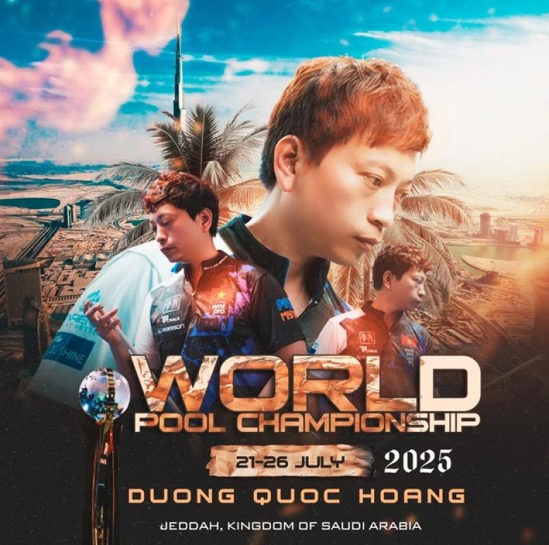Billiards: Hoàng Sao đến Ả Rập, trổ tài ở giải đấu có tiền thưởng 26 tỉ- Ảnh 2. Billiards: Hoàng Sao đến Ả Rập, trổ tài ở giải đấu có tiền thưởng 26 tỉ- Ảnh 2.