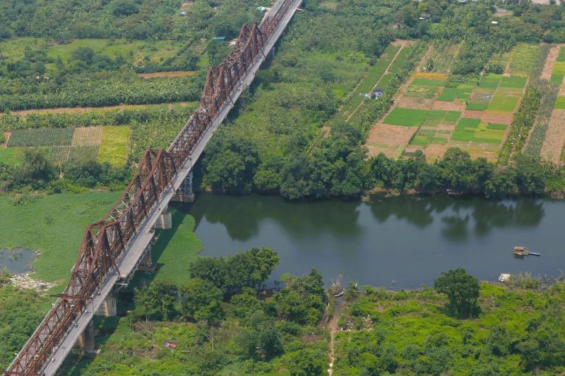 Trung tâm Hà Nội đặc biệt, nhìn từ trực thăng quân sự- Ảnh 8. Trung tâm Hà Nội đặc biệt, nhìn từ trực thăng quân sự- Ảnh 8.