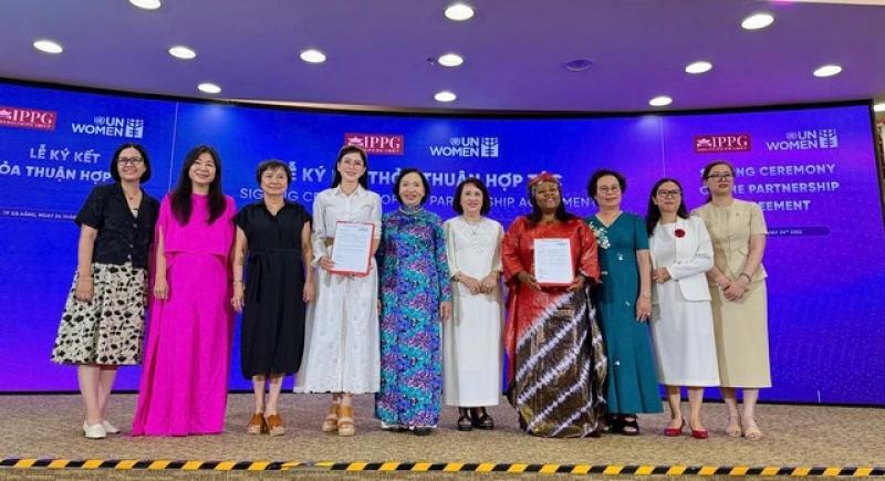 CEO IPPG Lê Hồng Thủy Tiên ký kết hợp tác chiến lược với UN Women- Ảnh 3. CEO IPPG Lê Hồng Thủy Tiên ký kết hợp tác chiến lược với UN Women- Ảnh 3.