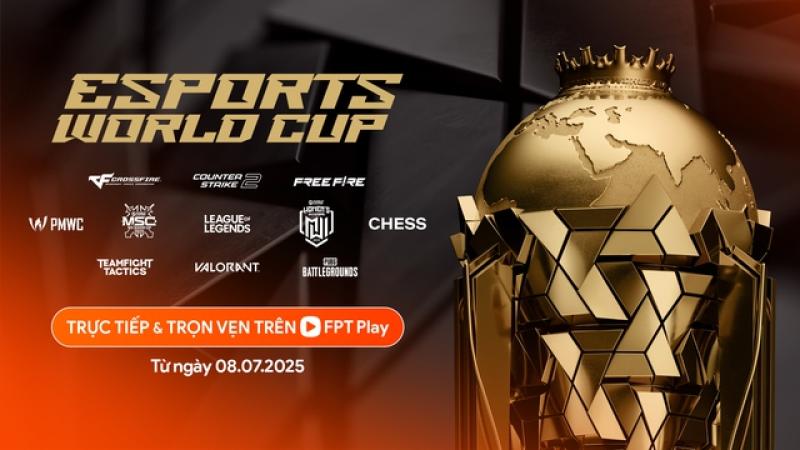 Xem eSports World Cup 2025 - sự kiện thể thao điện tử hàng đầu thế giới ở đâu?- Ảnh 1. Xem eSports World Cup 2025 - sự kiện thể thao điện tử hàng đầu thế giới ở đâu?- Ảnh 1.