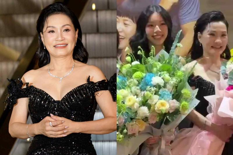 Con gái xinh đẹp về Việt Nam ủng hộ Hồng Đào ra mắt phim mới - Ảnh 1.