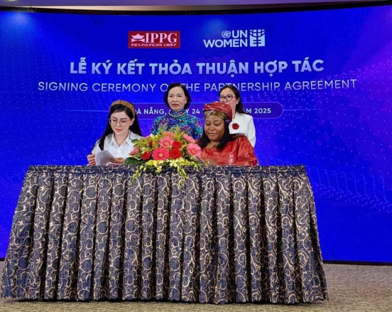CEO IPPG Lê Hồng Thủy Tiên ký kết hợp tác chiến lược với UN Women- Ảnh 2. CEO IPPG Lê Hồng Thủy Tiên ký kết hợp tác chiến lược với UN Women- Ảnh 2.