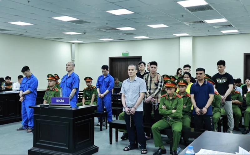 2 cựu công an và 9 người bị tuyên tử hình trong vụ mua bán ma túy - Ảnh 1.