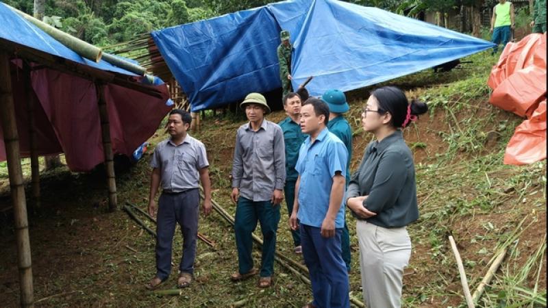 Xã biên giới ở Thanh Hóa dựng lán để sơ tán dân- Ảnh 2. Xã biên giới ở Thanh Hóa dựng lán để sơ tán dân- Ảnh 2.