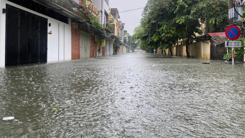 Bão số 3: Thanh Hóa nhiều nơi ngập sâu - Ảnh 8.