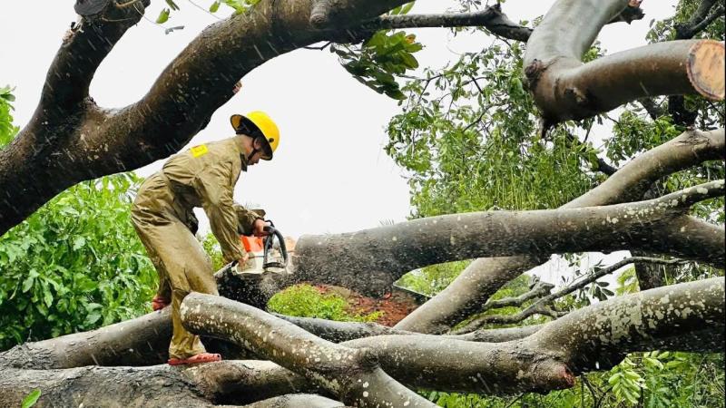 Bão số 3: Thanh Hóa nhiều nơi ngập sâu - Ảnh 10.