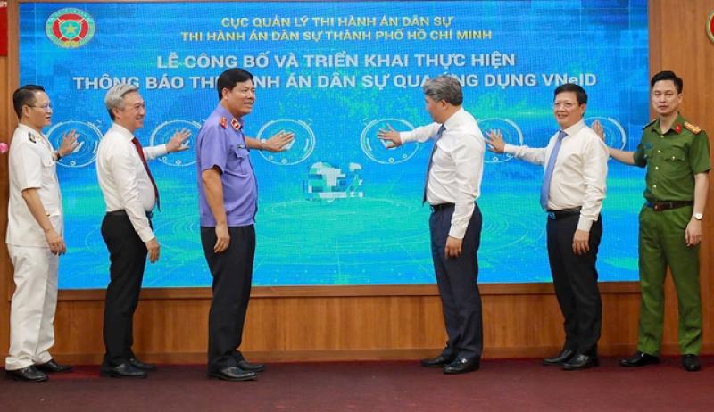 Triển khai thông báo thi hành án dân sự qua VNeID - Ảnh 1.