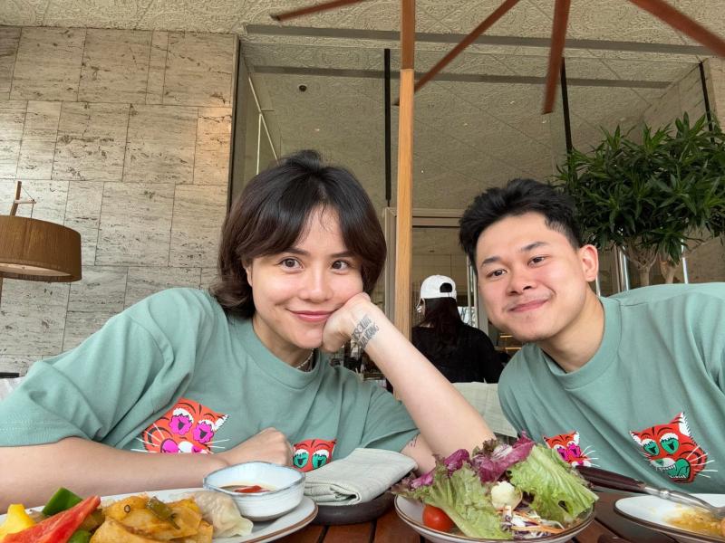 Thái Trinh đón tin vui sau 1 năm kết hôn với chồng kém tuổi - Ảnh 2.