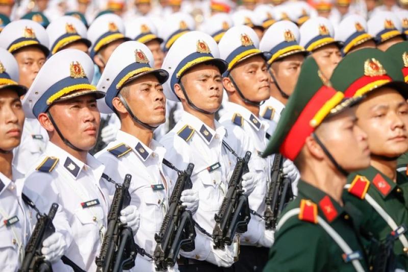 Mãn nhãn buổi diễu binh 15 . 000 Chiến sĩ công an và quân đội hợp luyện - Ảnh 14. Mãn nhãn buổi diễu binh 15 . 000 Chiến sĩ công an và quân đội hợp luyện - Ảnh 14.