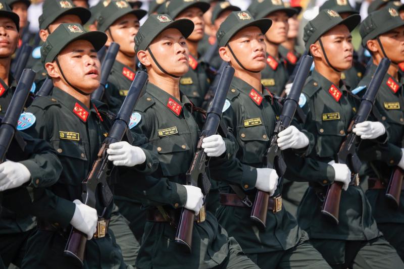 Mãn nhãn buổi diễu binh 15 . 000 Chiến sĩ công an và quân đội hợp luyện - Ảnh 23. Mãn nhãn buổi diễu binh 15 . 000 Chiến sĩ công an và quân đội hợp luyện - Ảnh 23.