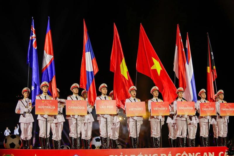 Thủ tướng Phạm Minh Chính dự lễ khai mạc giải bóng đá Công an-Cảnh sát ASEAN - Ảnh 5. Thủ tướng Phạm Minh Chính dự lễ khai mạc giải bóng đá Công an-Cảnh sát ASEAN - Ảnh 5.