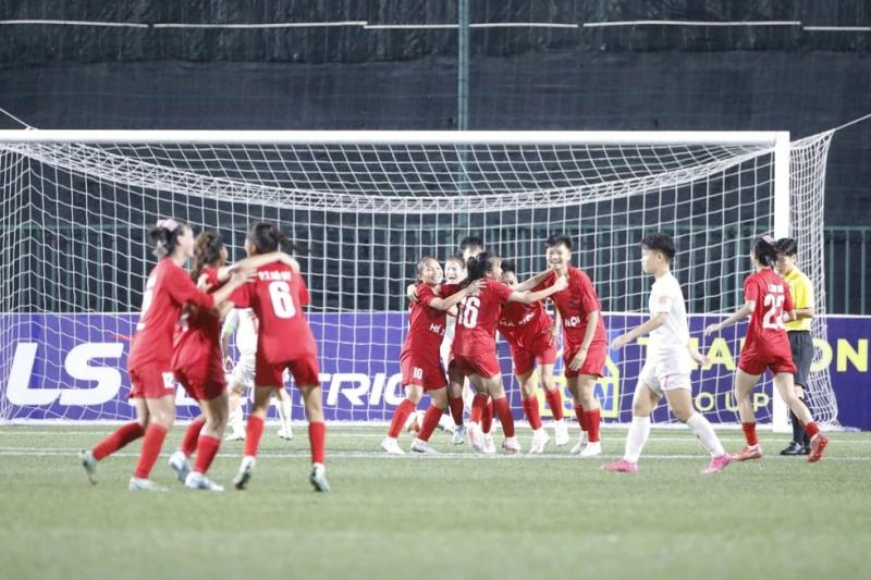 Hà Nội bảo vệ thành công chức vô địch giải bóng đá nữ U.16 quốc gia- Ảnh 1. Hà Nội bảo vệ thành công chức vô địch giải bóng đá nữ U.16 quốc gia- Ảnh 1.