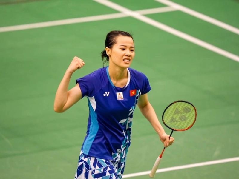 Nguyễn Thùy Linh ngược dòng vào tứ kết giải cầu lông có tiền thưởng 6 tỉ đồng - Ảnh 1.