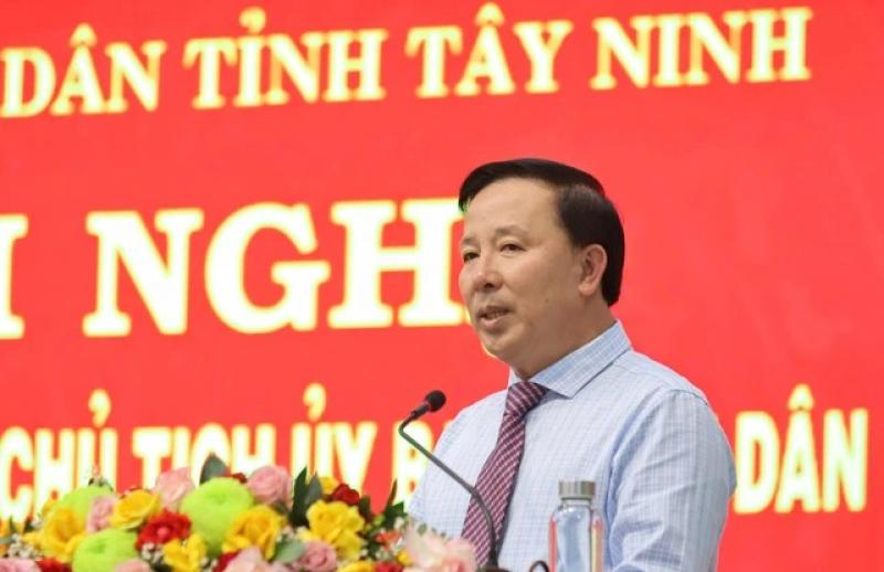 Tây Ninh: Phân công nhiệm vụ thường trực và các thành viên UBND tỉnh - Ảnh 1.