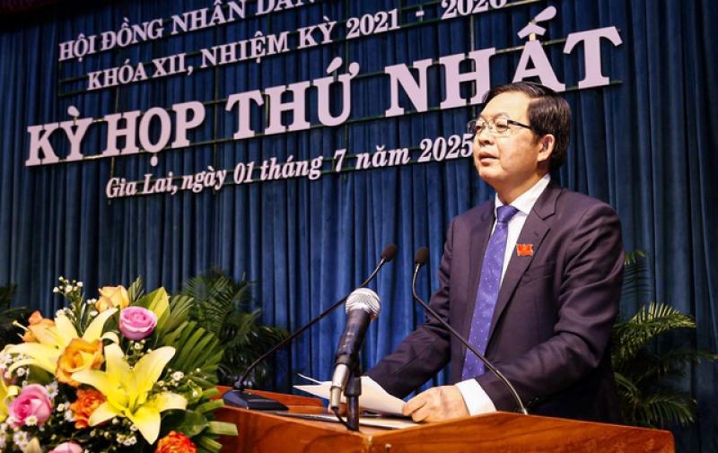Ông Rah Lan Chung làm Chủ tịch HĐND tỉnh Gia Lai - Ảnh 4.