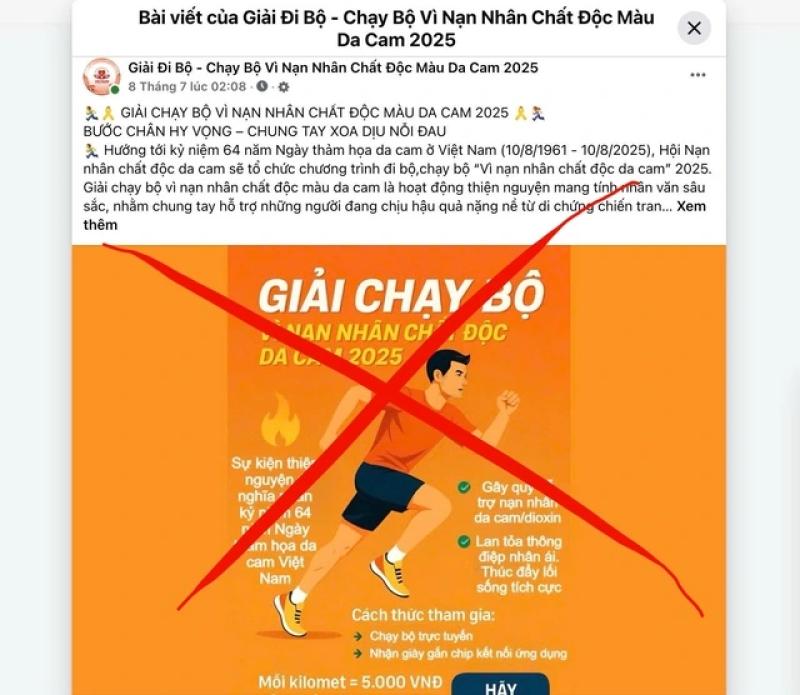 Bị lừa tiền khi đăng ký chạy bộ qua fanpage giả mạo: Người trong cuộc bất lực- Ảnh 1. Bị lừa tiền khi đăng ký chạy bộ qua fanpage giả mạo: Người trong cuộc bất lực- Ảnh 1.