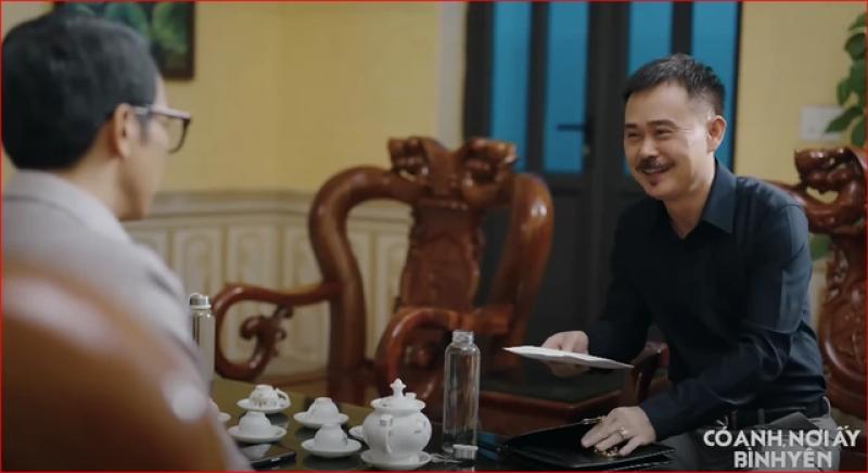 Có anh , nơi ấy bình yên tập 8: Bằng mua chuộc lãnh đạo xã gây cấn - Ảnh 1. Có anh , nơi ấy bình yên tập 8: Bằng mua chuộc lãnh đạo xã gây cấn - Ảnh 1.