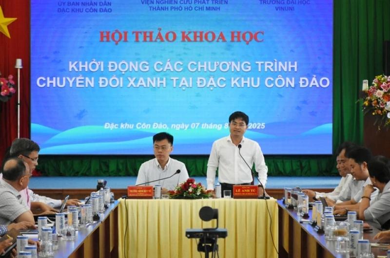 Biến Côn Đảo thành hòn đảo xanh biểu tượng quốc tế, thu hàng trăm tỉ mỗi năm- Ảnh 1. Biến Côn Đảo thành hòn đảo xanh biểu tượng quốc tế, thu hàng trăm tỉ mỗi năm- Ảnh 1.