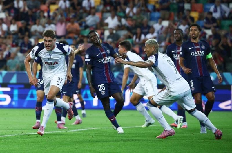 Canh bạc của HLV Enrique thắng lớn, PSG đánh bại Tottenham để giành Siêu cúp châu Âu- Ảnh 4. Canh bạc của HLV Enrique thắng lớn, PSG đánh bại Tottenham để giành Siêu cúp châu Âu- Ảnh 4.