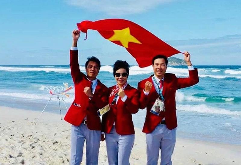 Niềm vui bất ngờ dành cho VĐV Việt Nam- Ảnh 2. Niềm vui bất ngờ dành cho VĐV Việt Nam- Ảnh 2.