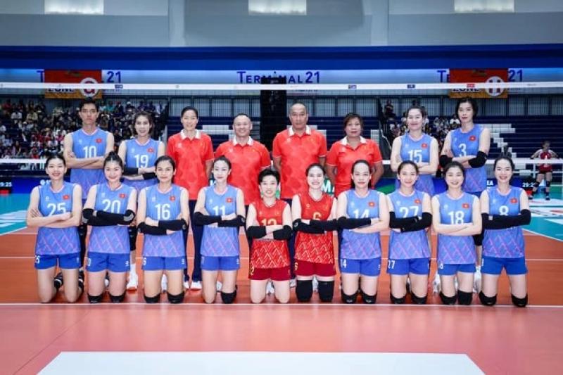 Lịch thi đấu chặng 2 bóng chuyền SEA V.League: Đội tuyển Việt Nam quyết đánh bại Thái Lan- Ảnh 2. Lịch thi đấu chặng 2 bóng chuyền SEA V.League: Đội tuyển Việt Nam quyết đánh bại Thái Lan- Ảnh 2.