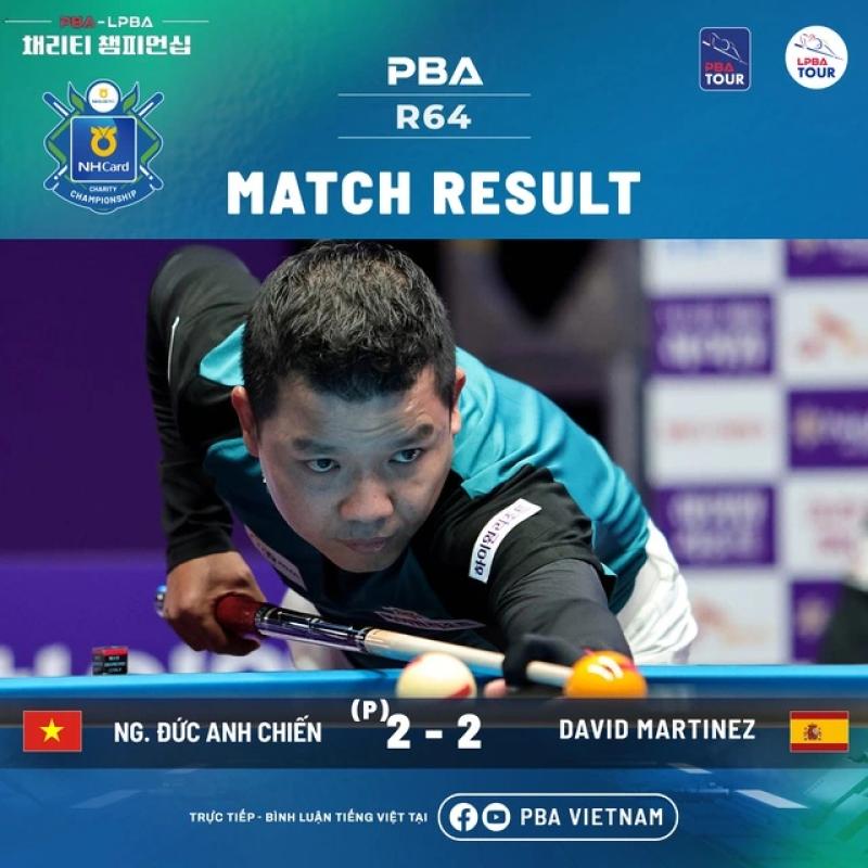 Billiards: Cơ thủ Việt Nam ngược dòng nghẹt thở, đánh bại nhà vô địch Tây Ban Nha- Ảnh 1. Billiards: Cơ thủ Việt Nam ngược dòng nghẹt thở, đánh bại nhà vô địch Tây Ban Nha- Ảnh 1.