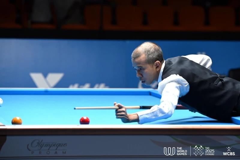 Billiards: Rượt đuổi nghẹt thở, Trần Quyết Chiến thua tiếc nuối thần đồng Hàn Quốc- Ảnh 1. Billiards: Rượt đuổi nghẹt thở, Trần Quyết Chiến thua tiếc nuối thần đồng Hàn Quốc- Ảnh 1.