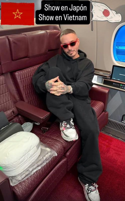 'Ông hoàng Reggaeton' J Balvin chào fan Việt, sẵn sàng cho đêm diễn ở Hà Nội - Ảnh 2.