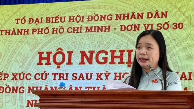 TP.HCM: Cử tri ở xã vùng xa Trừ Văn Thố băn khoăn việc cấm xe xăng - Ảnh 1.