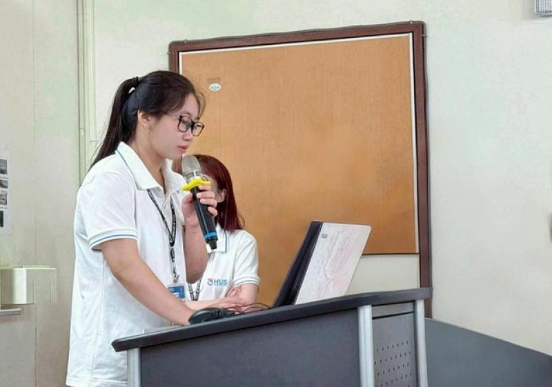 Mới sinh viên năm thứ 3 đã giành được học bổng thạc sĩ ở nước ngoài - Ảnh 2.