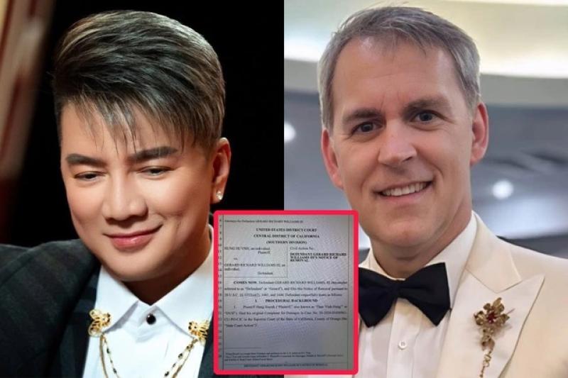 Tỉ phú Gerard xin chuyển vụ kiện với Đàm Vĩnh Hưng lên tòa liên bang- Ảnh 1. Tỉ phú Gerard xin chuyển vụ kiện với Đàm Vĩnh Hưng lên tòa liên bang- Ảnh 1.