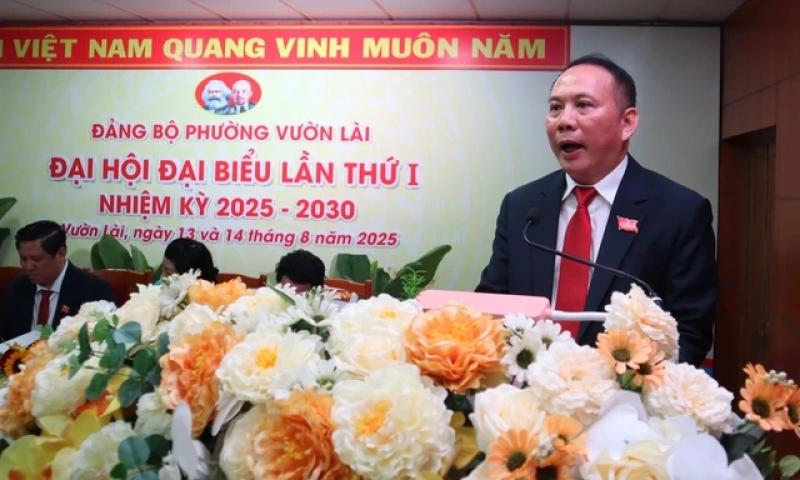 TP.HCM: Ông Lâm Hùng Tấn làm Bí thư phường Vườn Lài- Ảnh 1. TP.HCM: Ông Lâm Hùng Tấn làm Bí thư phường Vườn Lài- Ảnh 1.