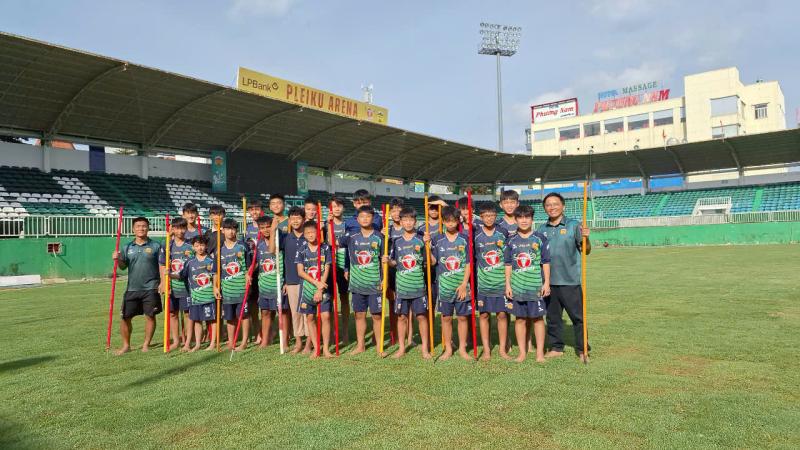 Sân Pleiku đẹp long lanh, VPF khen nức nở: HAGL khoe ‘áo mới’, sẵn sàng chinh chiến V-League- Ảnh 5. Sân Pleiku đẹp long lanh, VPF khen nức nở: HAGL khoe ‘áo mới’, sẵn sàng chinh chiến V-League- Ảnh 5.