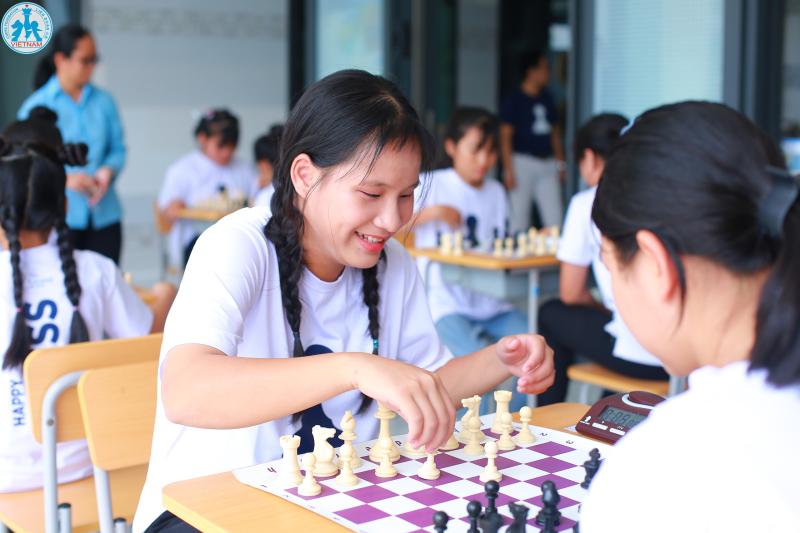 Giải cờ vua Happy Chess & Friendship: Trí tuệ gieo mầm từ yêu thương- Ảnh 4. Giải cờ vua Happy Chess & Friendship: Trí tuệ gieo mầm từ yêu thương- Ảnh 4.