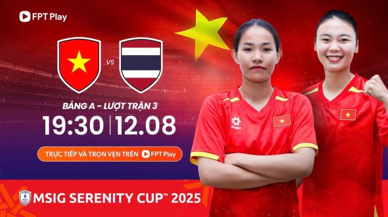 Lịch thi đấu AFF Cup hôm nay: Đội tuyển nữ Việt Nam quyết đánh bại Thái Lan- Ảnh 1. Lịch thi đấu AFF Cup hôm nay: Đội tuyển nữ Việt Nam quyết đánh bại Thái Lan- Ảnh 1.