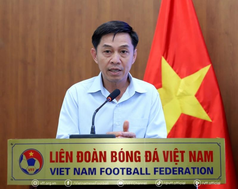 Chủ tịch VFF nói gì với các trọng tài trong ngày bế mạc lớp tập huấn vừa xảy ra chuyện buồn?- Ảnh 2. Ông Đặng Thanh Hạ – Trưởng Ban trọng tài VFF