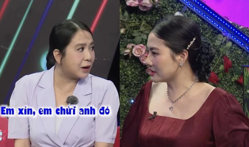 Đàng gái 43 tuổi đến show hẹn hò, thú nhận chuyện nhậu nhẹt, chửi bới bạn trai - Ảnh 1.