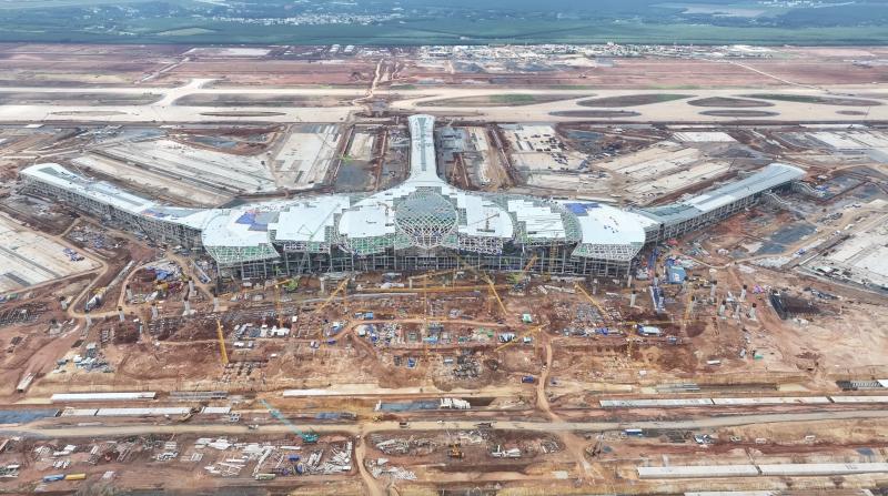 Chùm ảnh: Bên trong 'trái tim' của sân bay Long Thành- Ảnh 1. Chùm ảnh: Bên trong 'trái tim' của sân bay Long Thành- Ảnh 1.